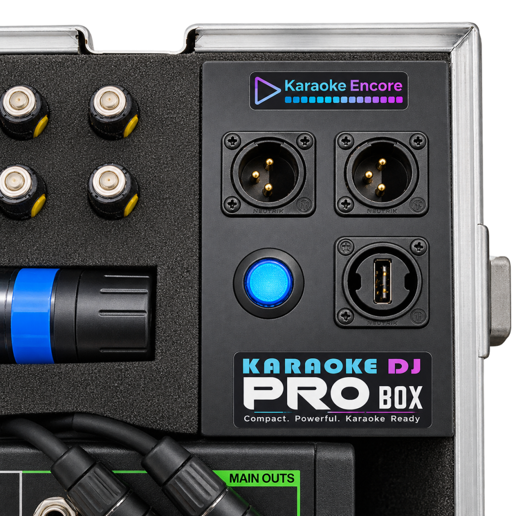 Karaoke DJ ProBox pult – Mikrofon / Keverő / Karaoke pult – bérlés – 2. kép