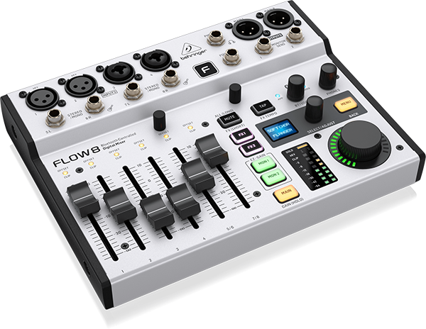 Behringer Flow 8 keverő – Mikrofon / Keverő / Karaoke pult – bérlés